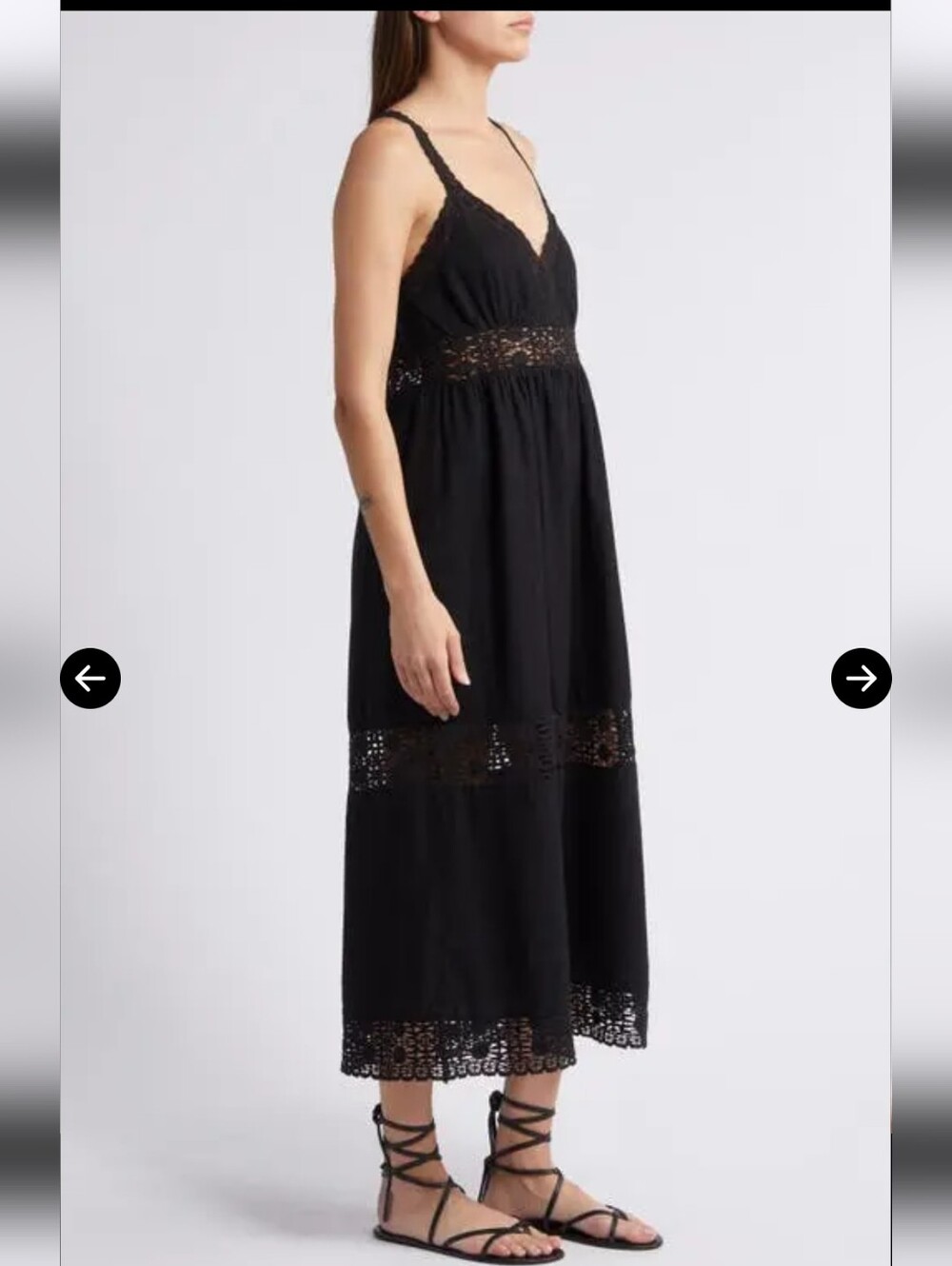 Treasure & Bond NWTs Linen Blend  Midi Dress